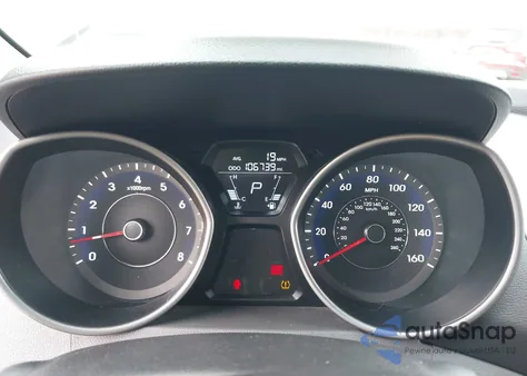 2013 Hyundai Elantra Gls z USA, uszkodzony, nr VIN 5NPDH4AE6DH275554